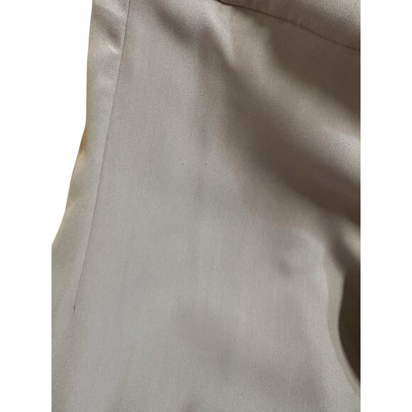 Shona Joy Core Cocktail Cross Draped Asymmetric Hem Midi Dress - Slate Grey - 2 - Picture 8 of 11